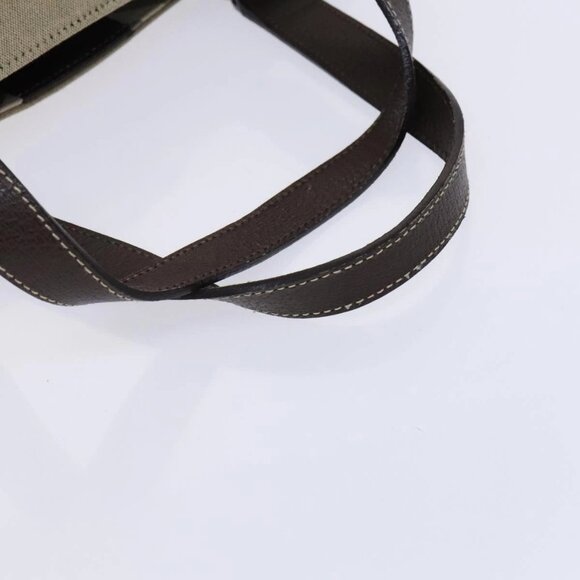 BURBERRY Blue Label Tote Bag Canvas Beige Auth - Picture 8 of 16